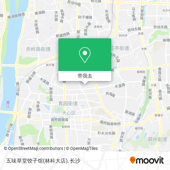 五味草堂饺子馆(林科大店)地图