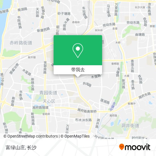 富绿山庄地图