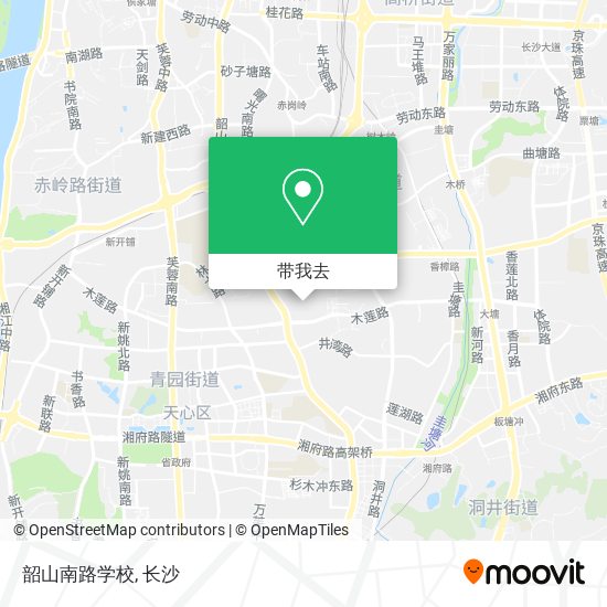 韶山南路学校地图