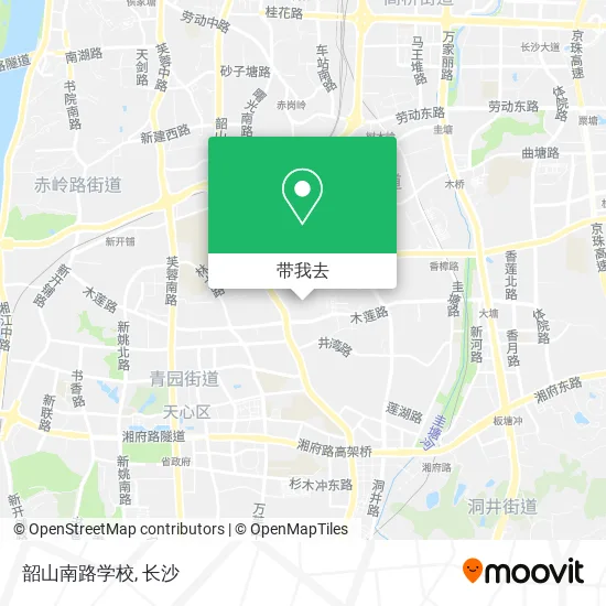 韶山南路学校地图