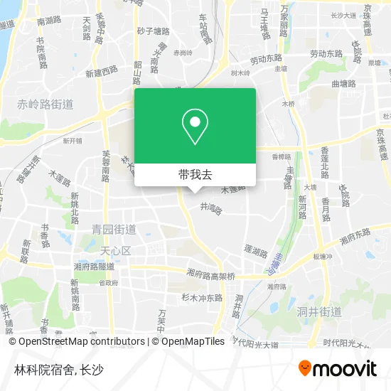 林科院宿舍地图