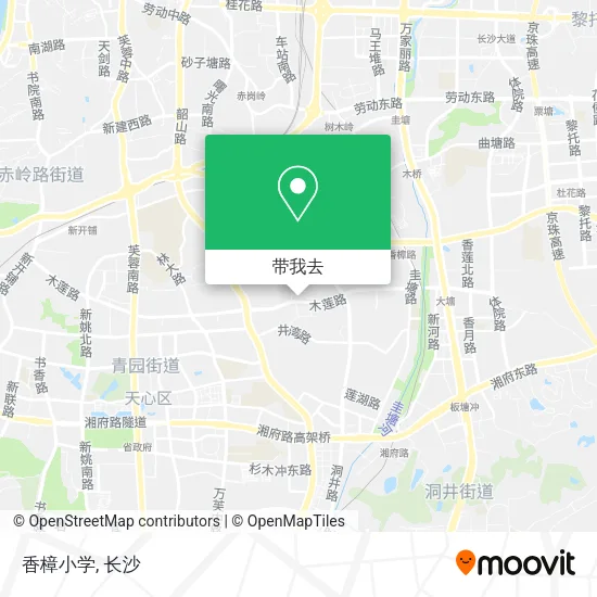 香樟小学地图
