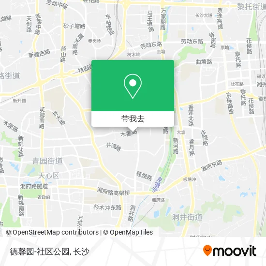 德馨园-社区公园地图