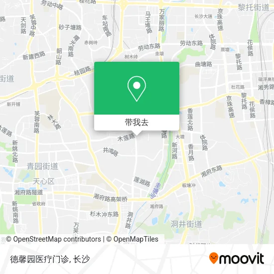 德馨园医疗门诊地图