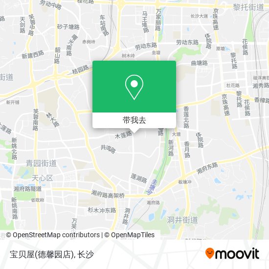 宝贝屋(德馨园店)地图