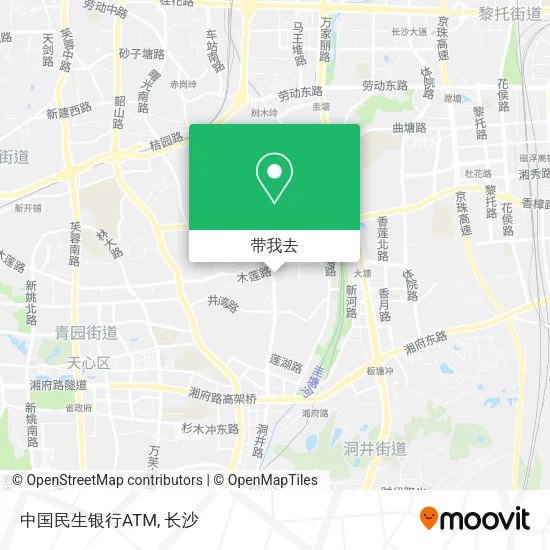 中国民生银行ATM地图