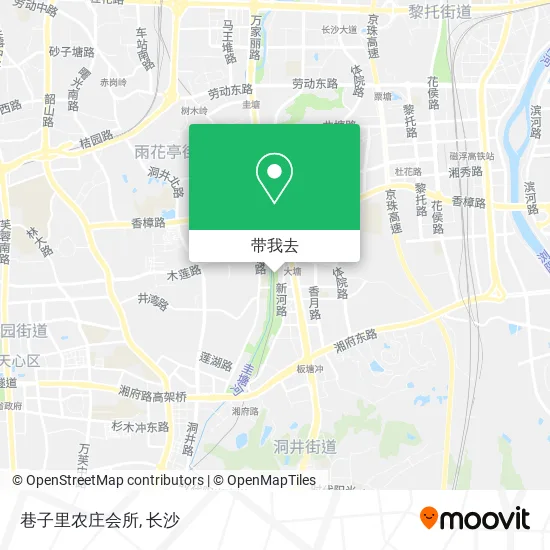 巷子里农庄会所地图