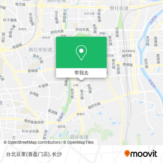 台北豆浆(喜盈门店)地图