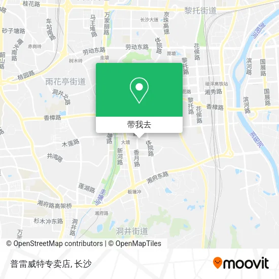 普雷威特专卖店地图