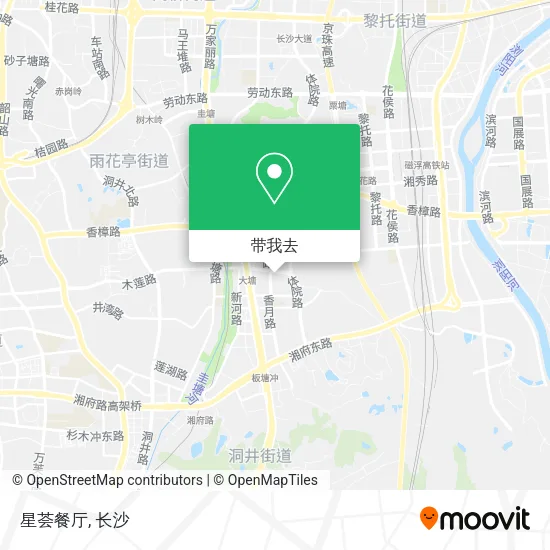 星荟餐厅地图