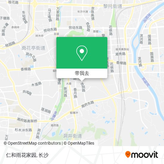 仁和雨花家园地图