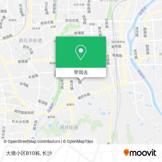 大塘小区B10栋地图