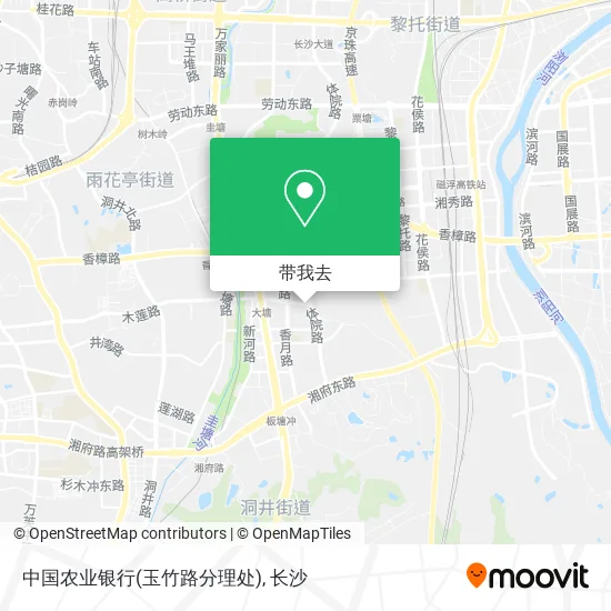 中国农业银行(玉竹路分理处)地图