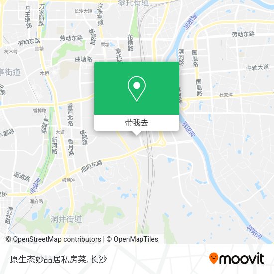 原生态妙品居私房菜地图