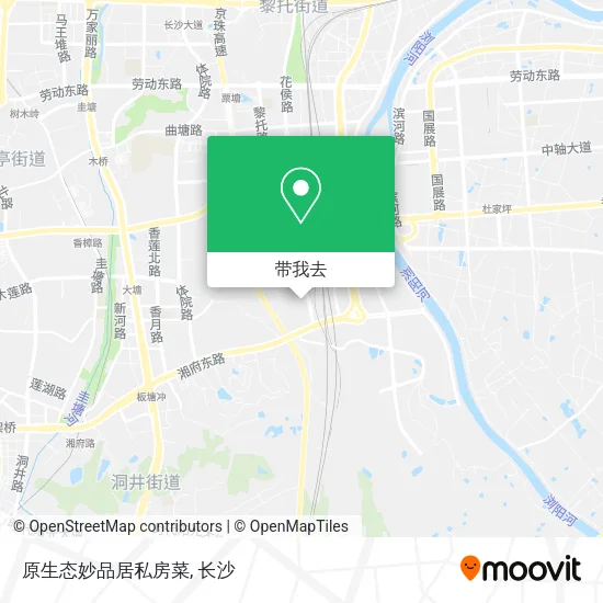 原生态妙品居私房菜地图