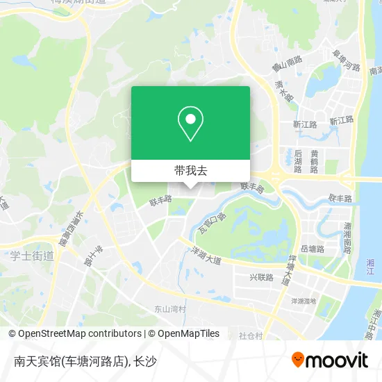 南天宾馆(车塘河路店)地图