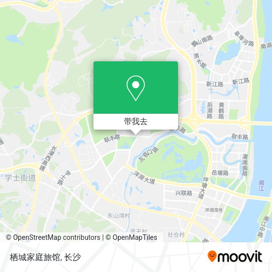 栖城家庭旅馆地图