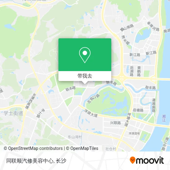 同联顺汽修美容中心地图