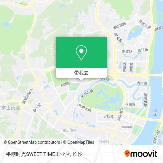半糖时光SWEET TIME工业店地图