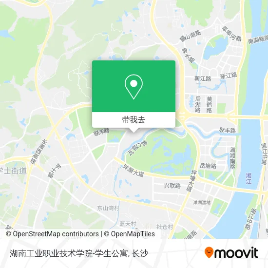 湖南工业职业技术学院-学生公寓地图