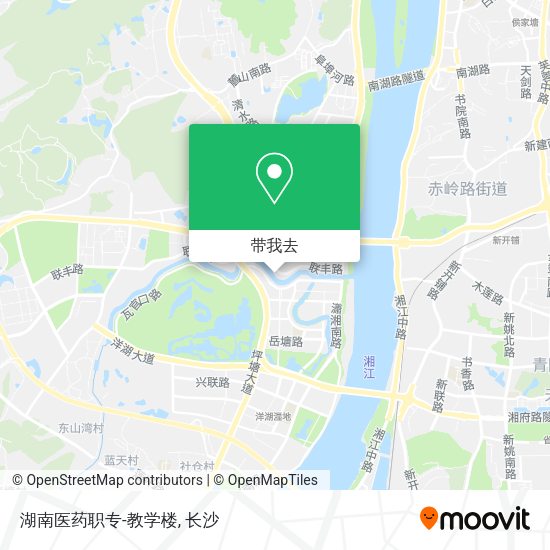 湖南医药职专-教学楼地图