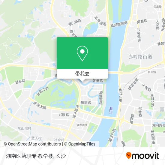 湖南医药职专-教学楼地图