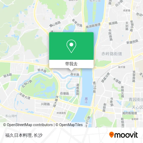 福久日本料理地图
