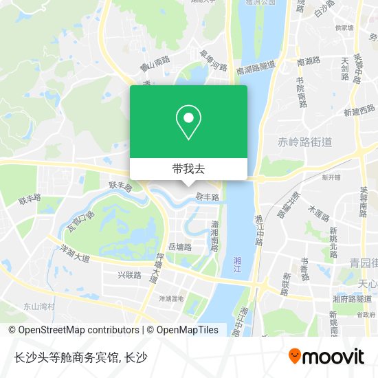 长沙头等舱商务宾馆地图