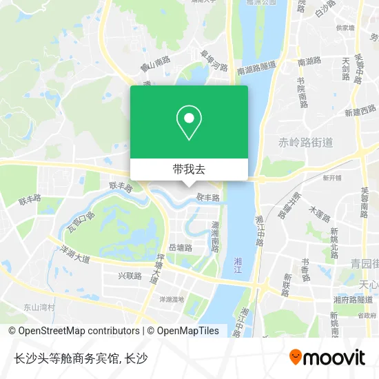长沙头等舱商务宾馆地图