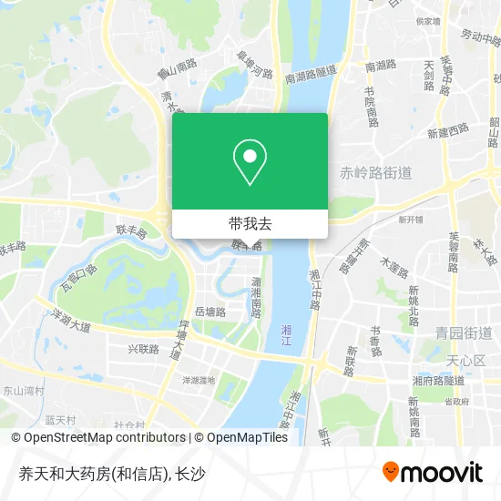 养天和大药房(和信店)地图