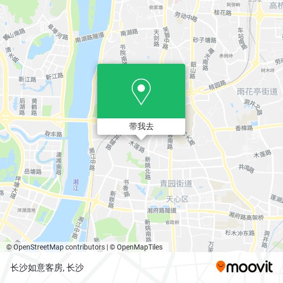 长沙如意客房地图