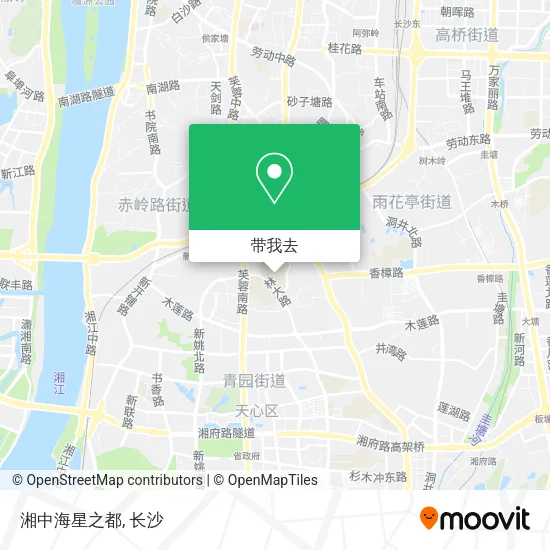 湘中海星之都地图