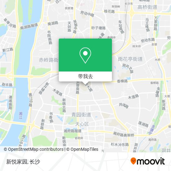 新悦家园地图