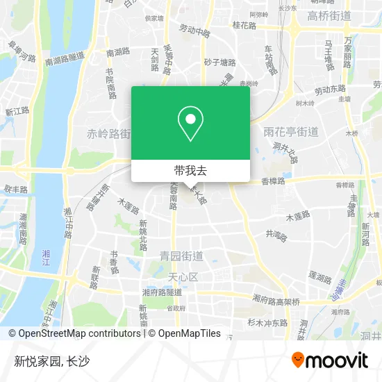 新悦家园地图