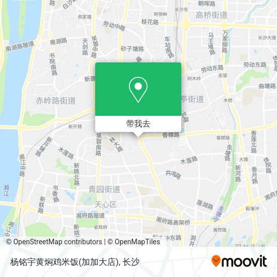 杨铭宇黄焖鸡米饭(加加大店)地图