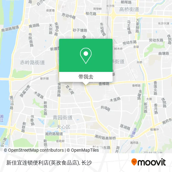 新佳宜连锁便利店(英孜食品店)地图