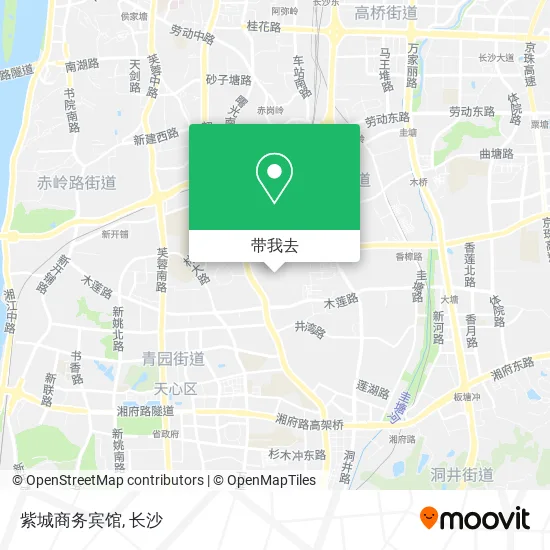 紫城商务宾馆地图