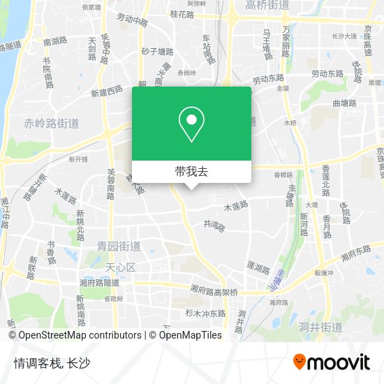 情调客栈地图