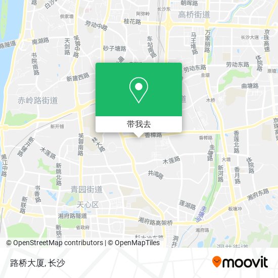 路桥大厦地图