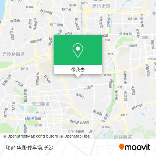 瑞都·华庭-停车场地图