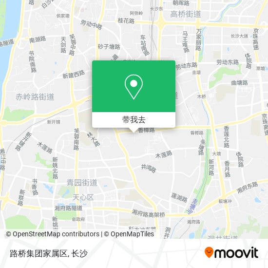 路桥集团家属区地图