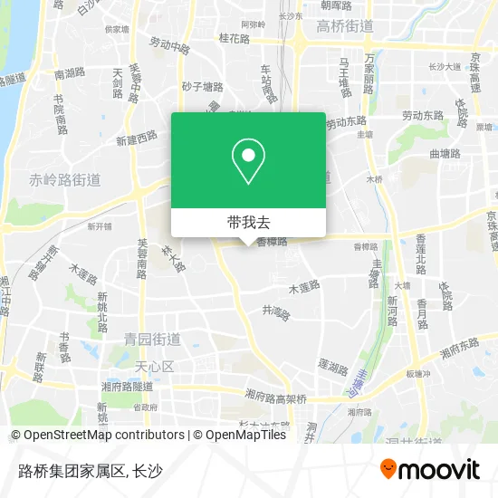 路桥集团家属区地图