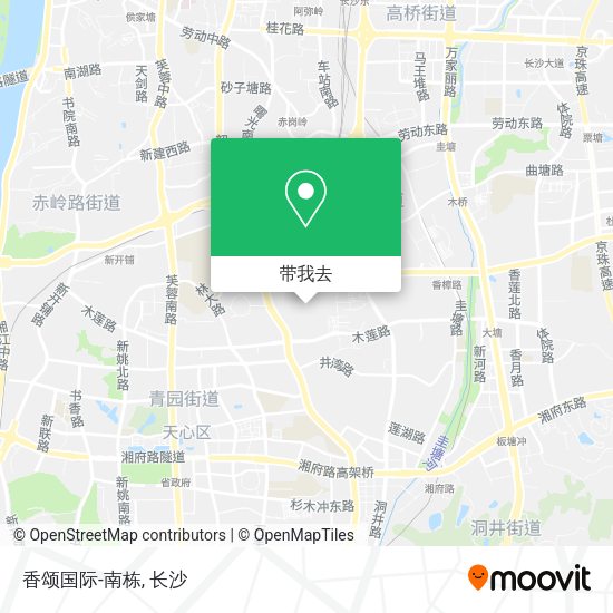 香颂国际-南栋地图