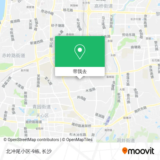 北冲尾小区-9栋地图