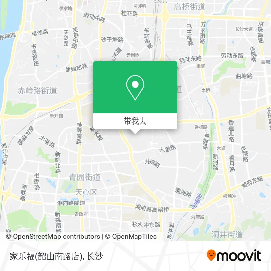 家乐福(韶山南路店)地图