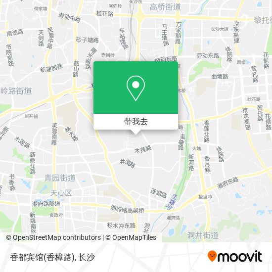 香都宾馆(香樟路)地图