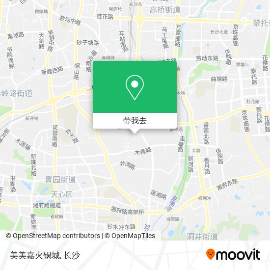 美美嘉火锅城地图