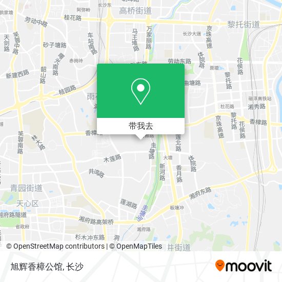 旭辉香樟公馆地图