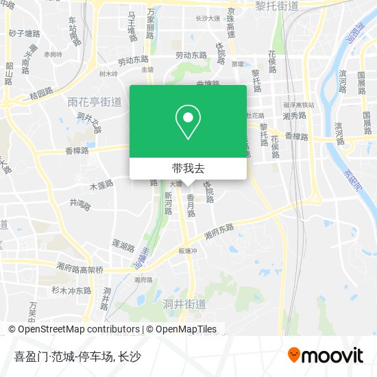 喜盈门·范城-停车场地图