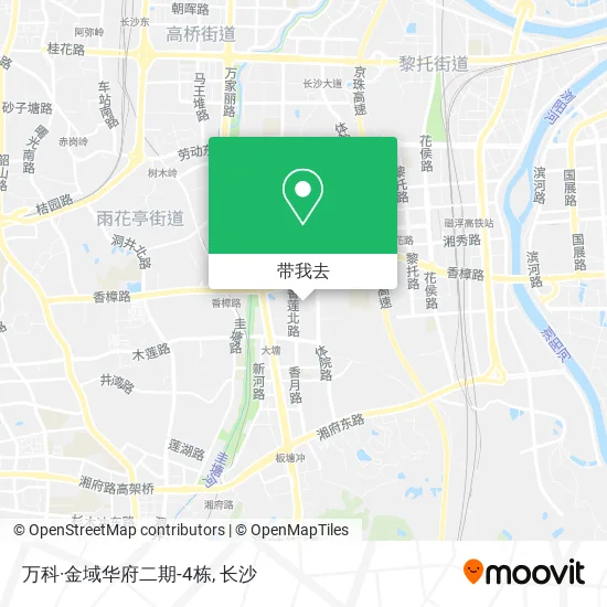 万科·金域华府二期-4栋地图